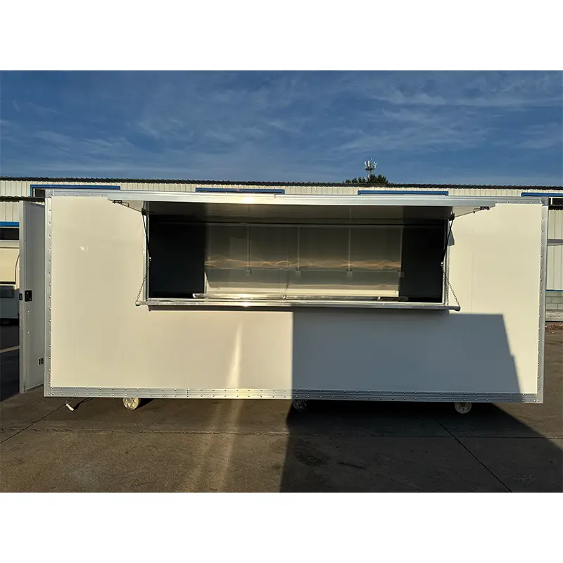 Outdoor Street Food Kiosk z těžké oceli