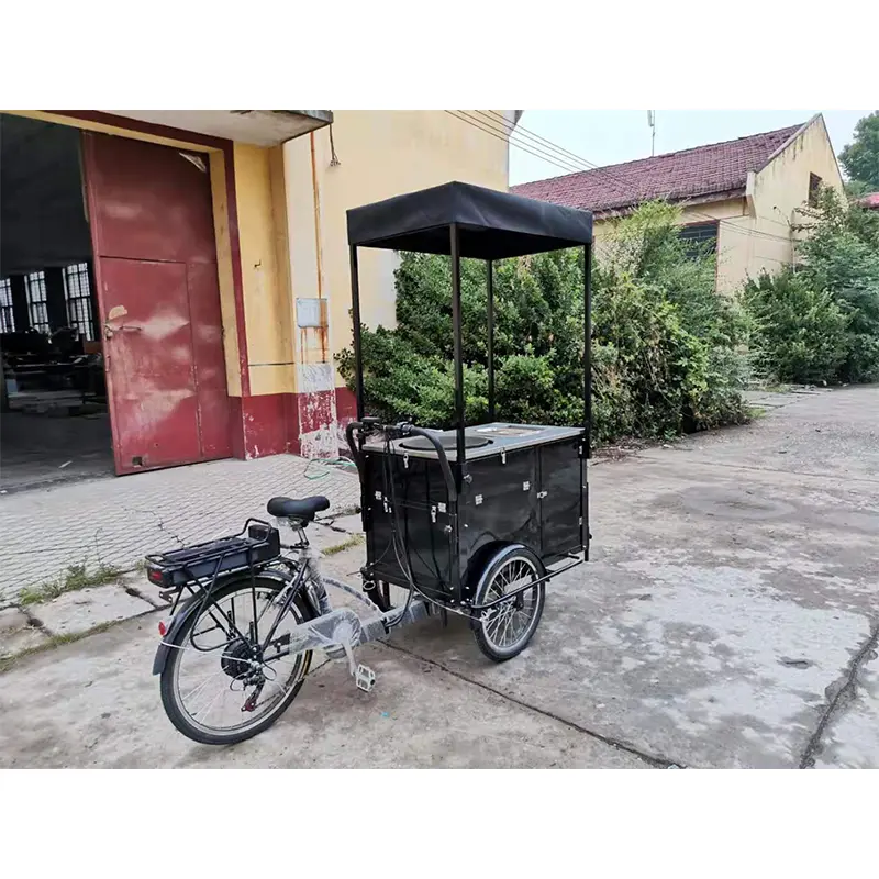 Snack Food Bike poháněné pedálem